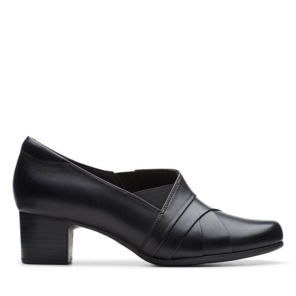 Clarks Womens Un Damson Adele Heels Black | USA-2647180